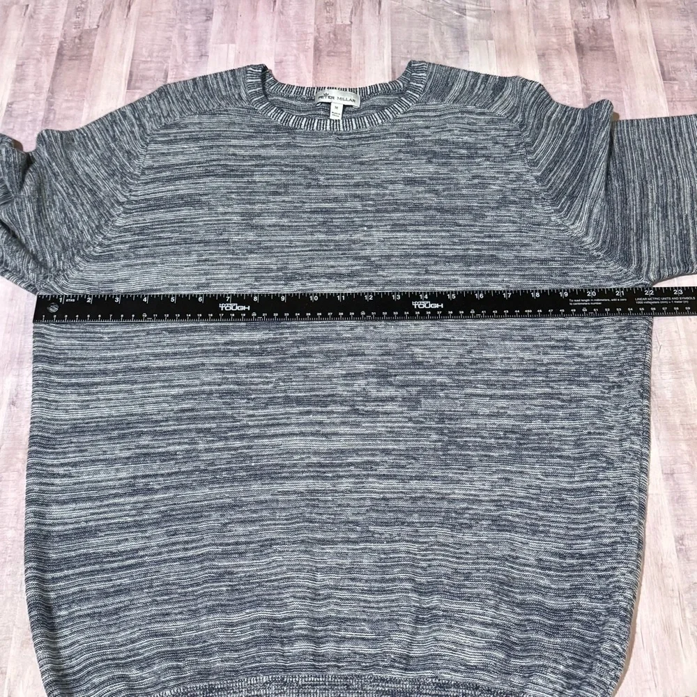 Peter Millar Men’s‎ Crown Cool Crewneck Merino Wool Sweater Size Medium Navy